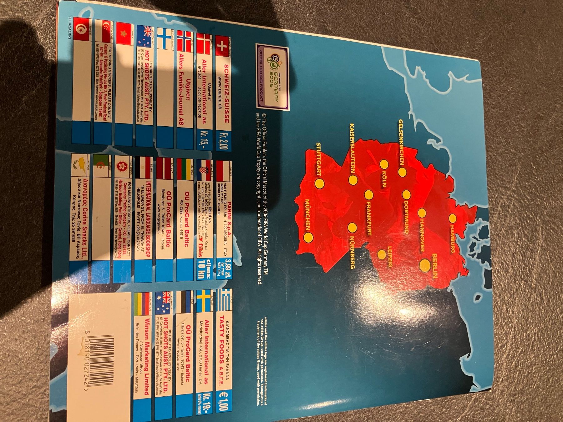 Panini Carte collezionabili: Panini World Cup 2006 – Usato da Daillon venduto da Camus82 1