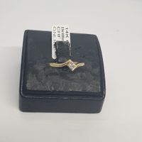 Echt 14K Gold - Diamant Ring