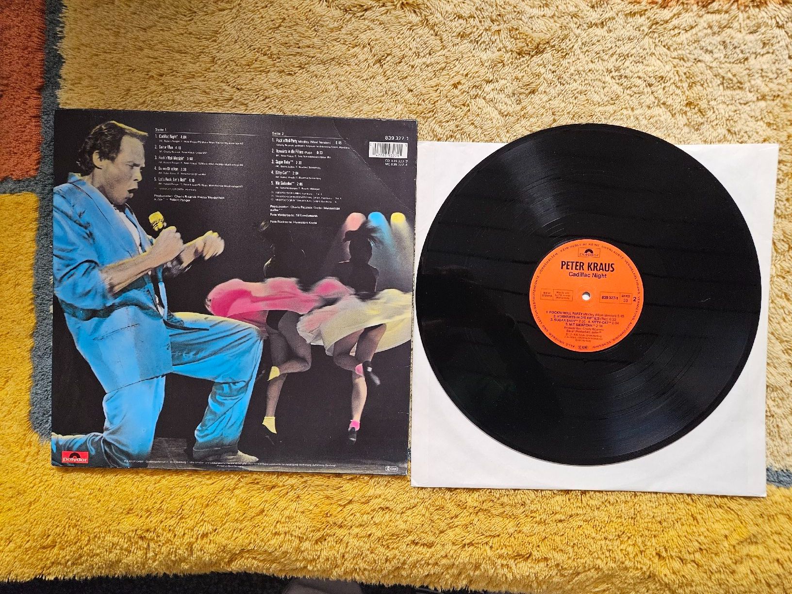 Dischi in vinile: Peter Kraus Schallplatte Lp - Cadillac Night – Nuovo (secondo la descrizione) da Lyss venduto da Alexine 1