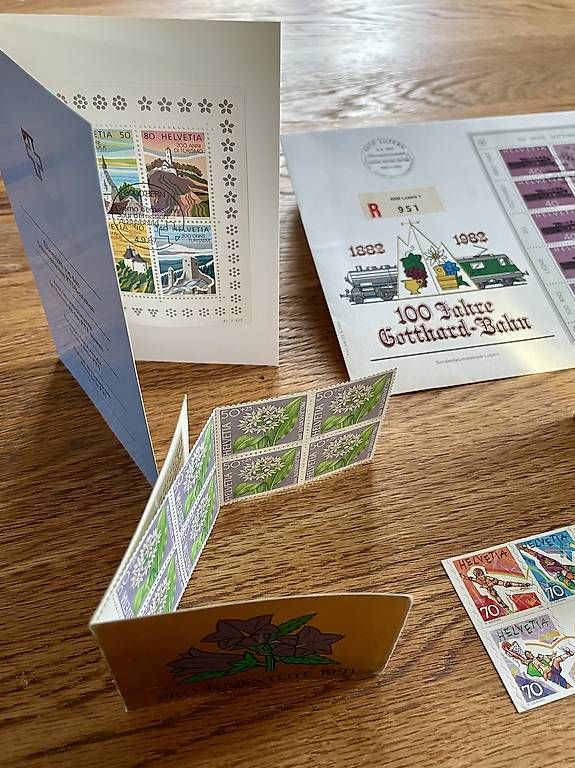 Tous les timbres: Schweizer Briefmarkensammlung  – D'occasion à Buchs AG par fpatricia 2