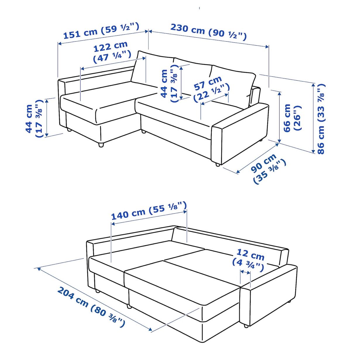 Sofas: Blaue Eckcouch mit Schlaffunktion – NEU! – Neuf (Voir description) à Rothenburg par Calciatore75 7