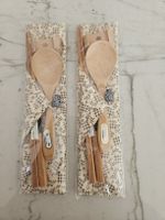 Essbesteck Set Holz 2er Set mit Etui neu originalverpackt