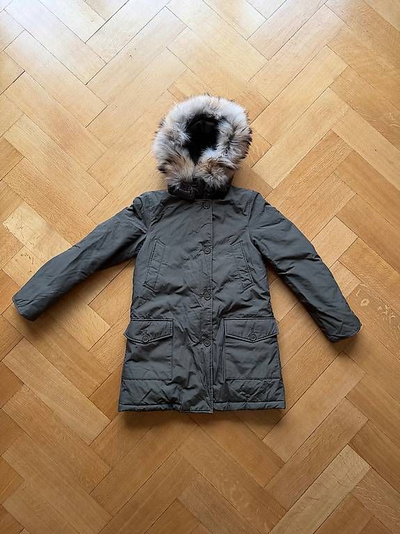 Jacken: Woolrich Winterjacke | Olivgrün – Gebraucht aus Basel von rkvasina
