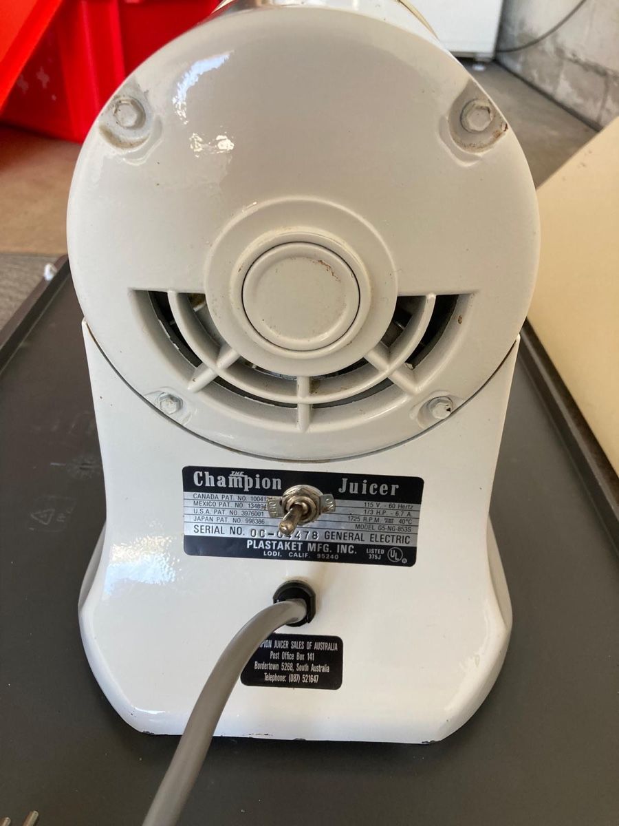 Küchengeräte: Champion GS-PG 710 PN Juicer – Gebraucht aus Lachen SZ von rolosch 2