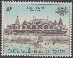 Belgien 1967 Jahrestag Stadt-7e Centenaire Ville Ostende