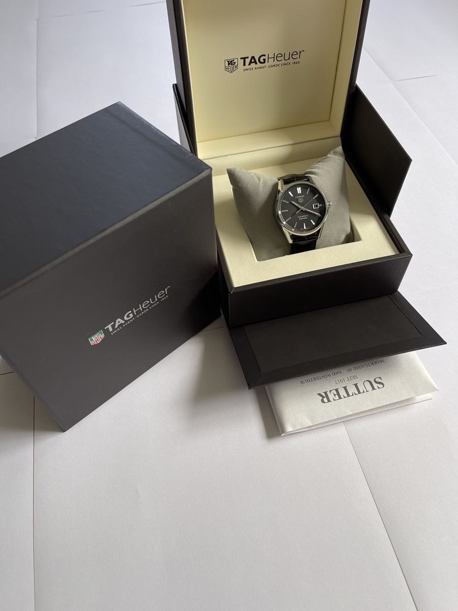 Tag Heuer Orologi: TAG Heuer Carrera Calibre 5 – Usato da Goldach venduto da Pero911 1