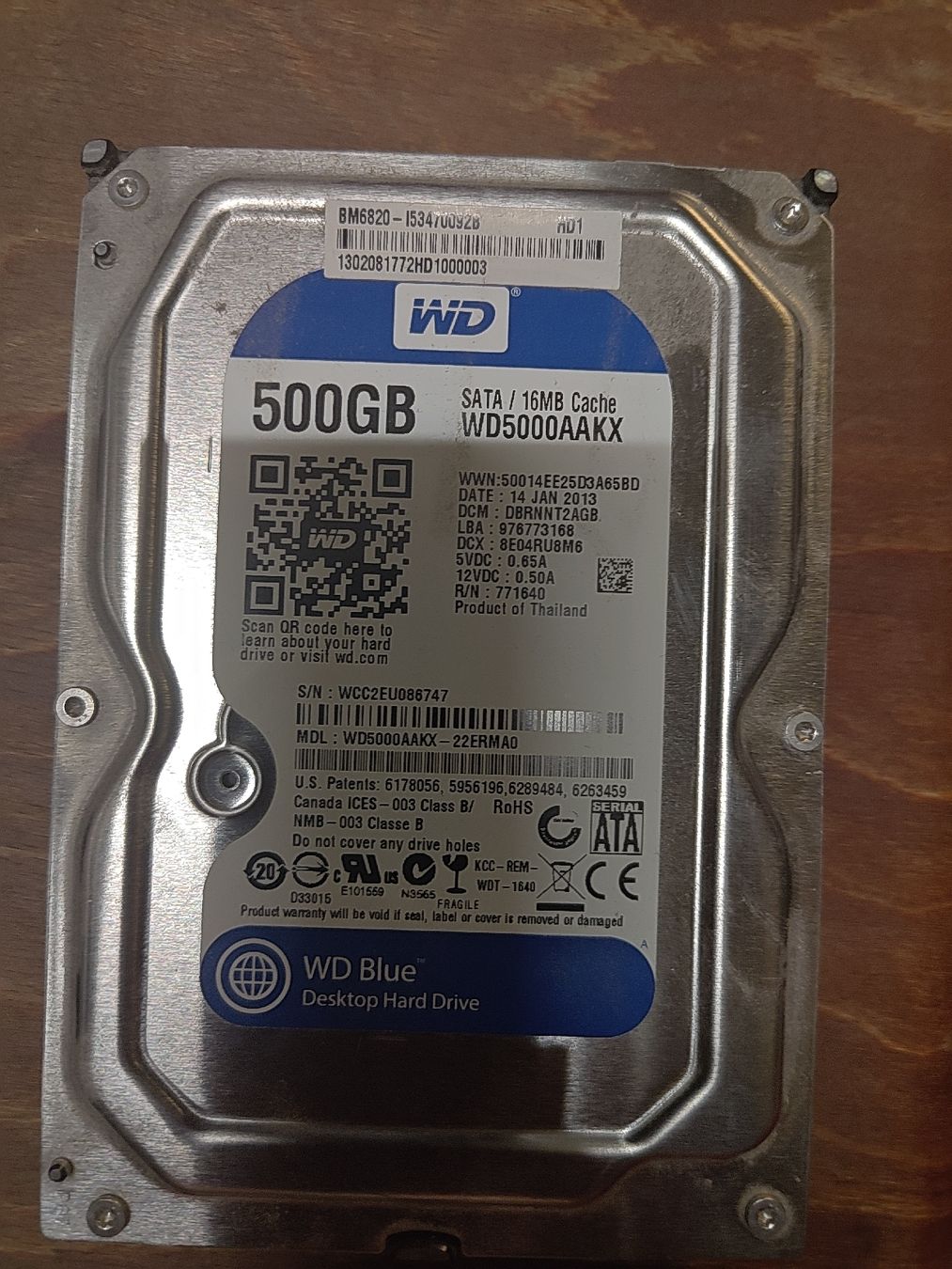 Western Digital Dischi rigidi: HDD 256gb – Usato da Raron venduto da hochheiliger