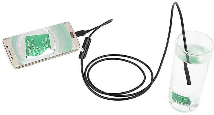 Fotocamera: Camera endoscope, dia. 7mm, 1m pour Tel. Mobile Androïde – Nuovo e nell'imballaggio originale da Penthalaz venduto da Adrien011