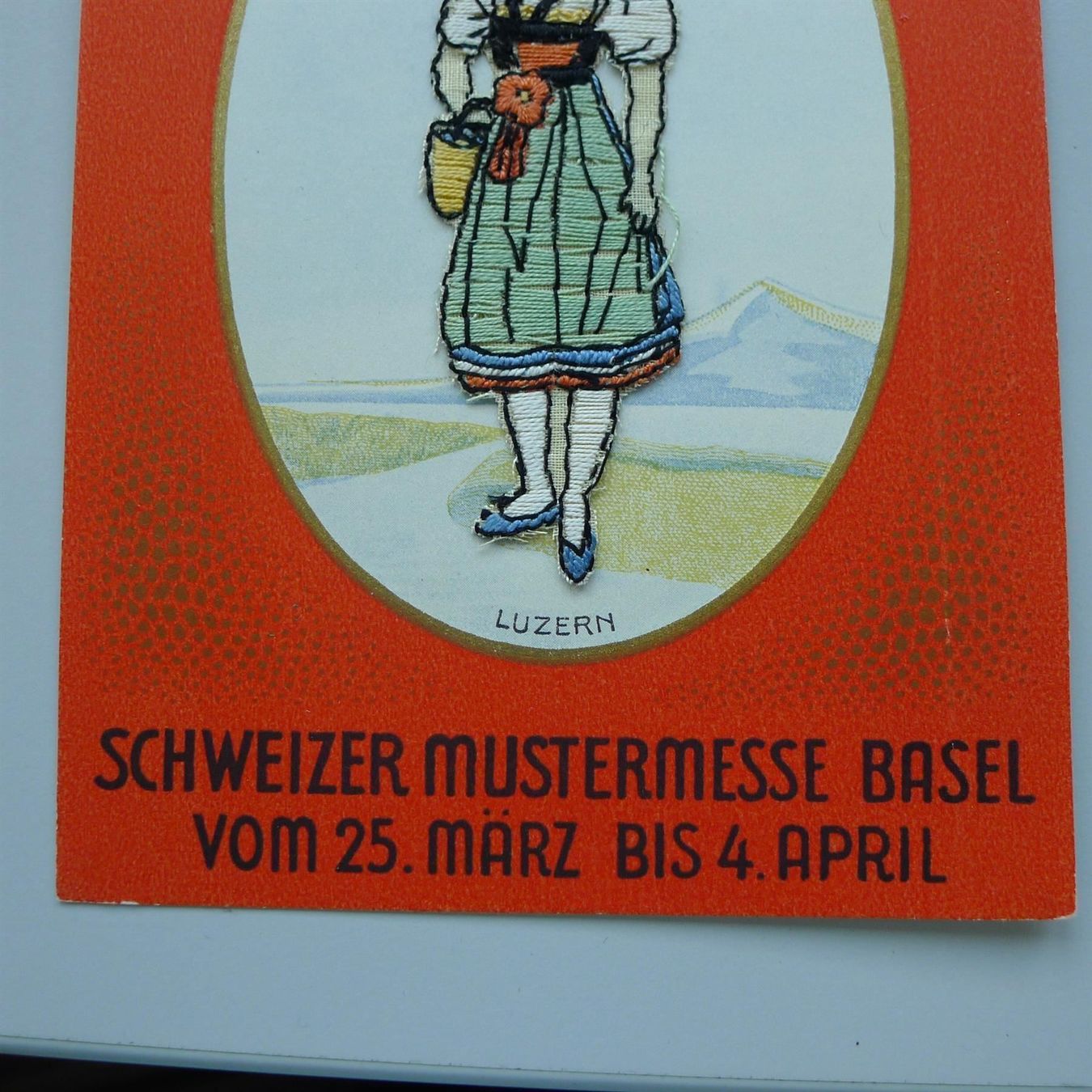 Alle Briefmarken: 1933: KARTE Schweiz.Mustermesse BASEL - LUZERN – Gebraucht aus Sursee von Luzernerraute 1