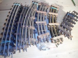 BUCO Schienenmaterial und Wagen