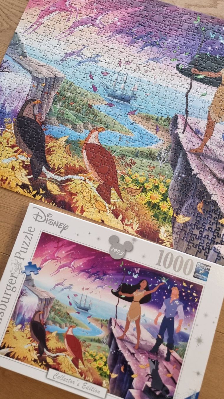 Ravensburger Puzzles: Ravensburger Puzzle, Pocahontas - 1000 Teile – Gebraucht aus Buttikon SZ von Limo180 1