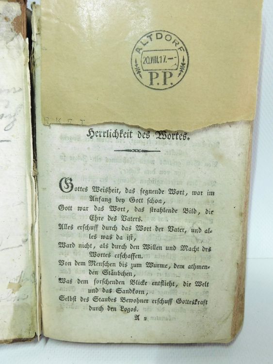 Livres: Antik Buch 1919er – D'occasion à Emmenbrücke par Ulisse-22 2
