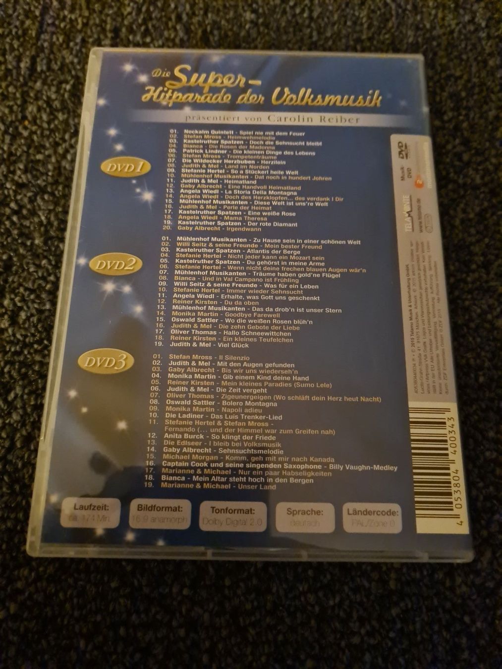 Tutti i DVDs: DIE SUPER-HITPARADE DES VOLKSMUSIK – Usato da Ruswil venduto da jan_bxl5 1