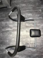 Bauchtrainer fuer Sit-ups schwarz grau gebraucht
