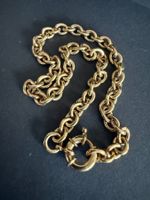 Massive vergoldete Vintage Kette