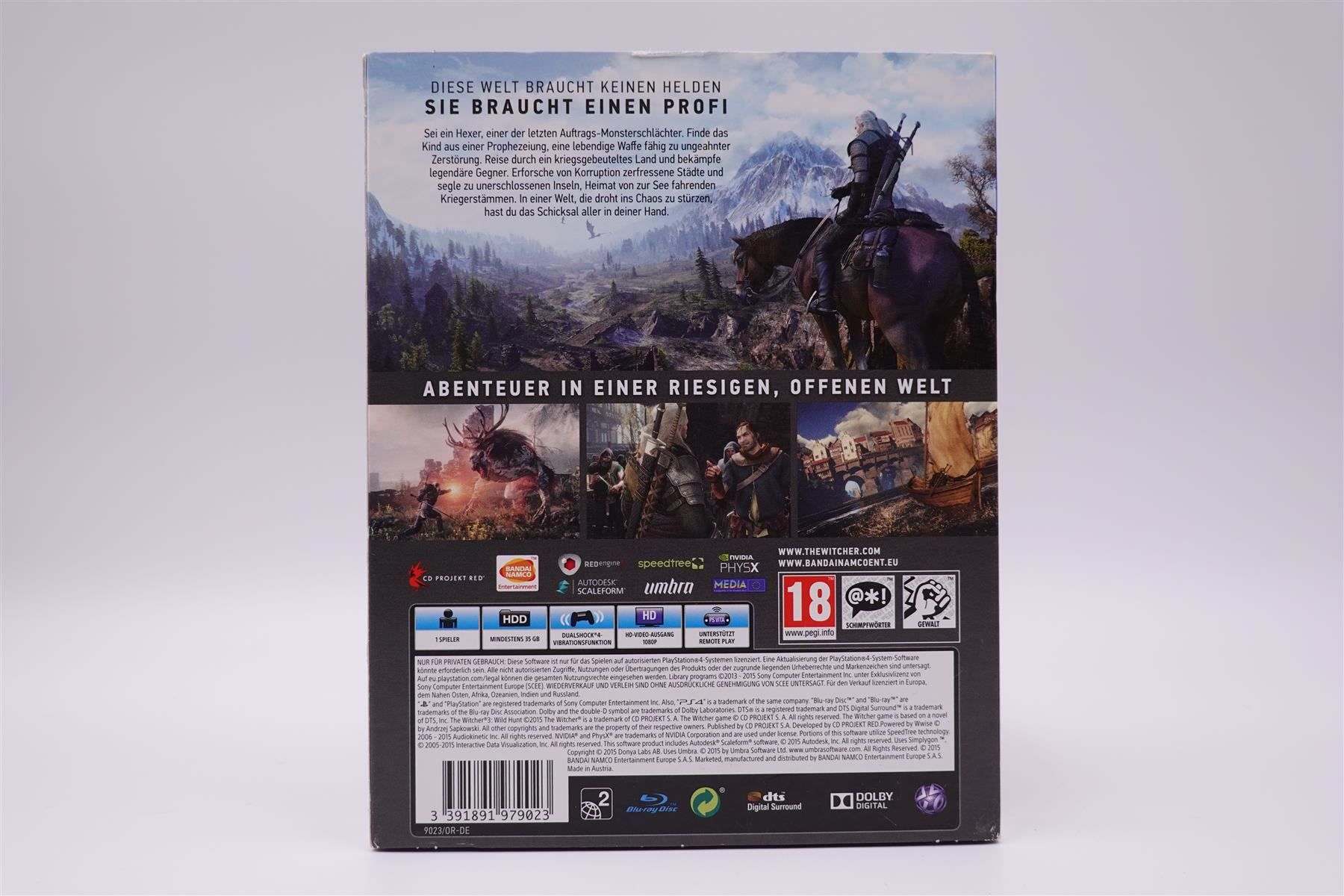 Sony Giochi: The Witcher 3 Wild Hunt (PS4) – Usato da Herisau venduto da ZelliZone 1
