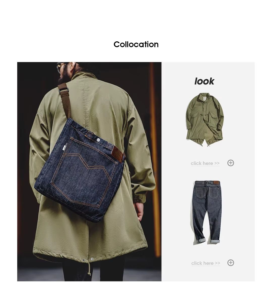 Borse: Shopper / Tote Bag Jeans – Nuovo (secondo la descrizione) da Ennetbaden venduto da miboo 2