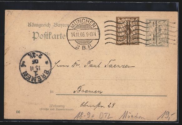 Ganzsachen: München, Deutsches Museum aus der Vogel – Gebraucht aus Berlin von bartko-reher 1