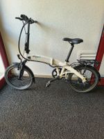 E-Faltrad Eflizzer Klappvelo weiss gebraucht 4218 km