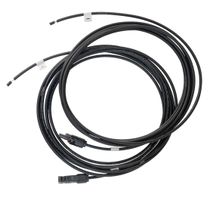2 x 5m, 4mm² Solarkabel inkl. Solarstecker (MC4-kompatibel)