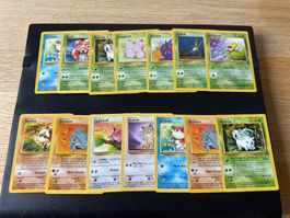 Pokemon 14x jungle Vintage Karten EN Ab 1 CHF