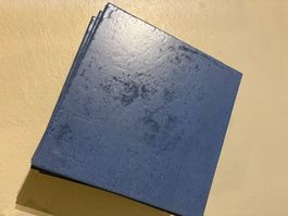 Bodenplatten Badezimmer Blau