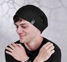 Long Beanie Cap Erik Black (Chillouts)