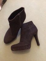 Schicke Stiefeletten, schwarz, Gr.40, mit Blingbling