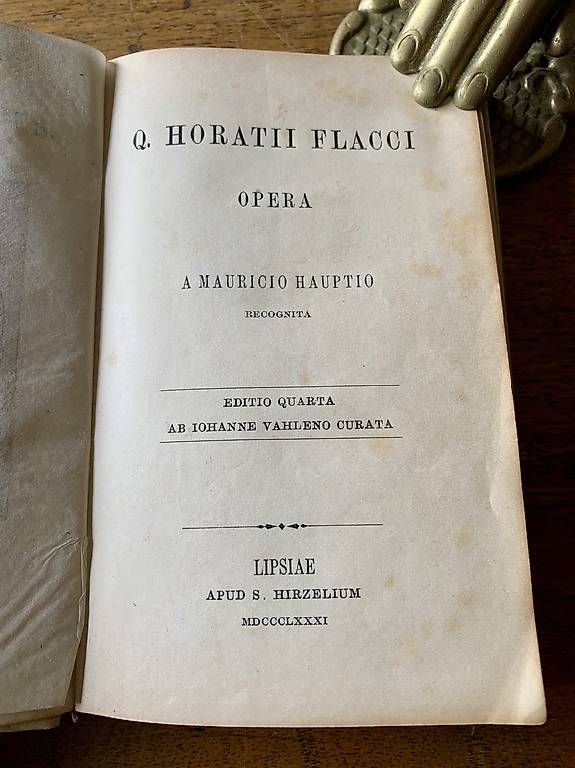 Libri: Horace / 1881 – Usato da Montreux venduto da Barber_Swiss_Vintage 3