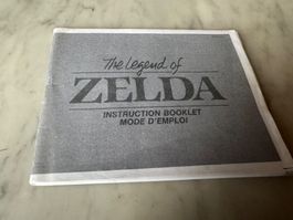 ANLEITUNG FÜR THE LEGEND OF ZELDA NINTENDO NES ENG UND FRA