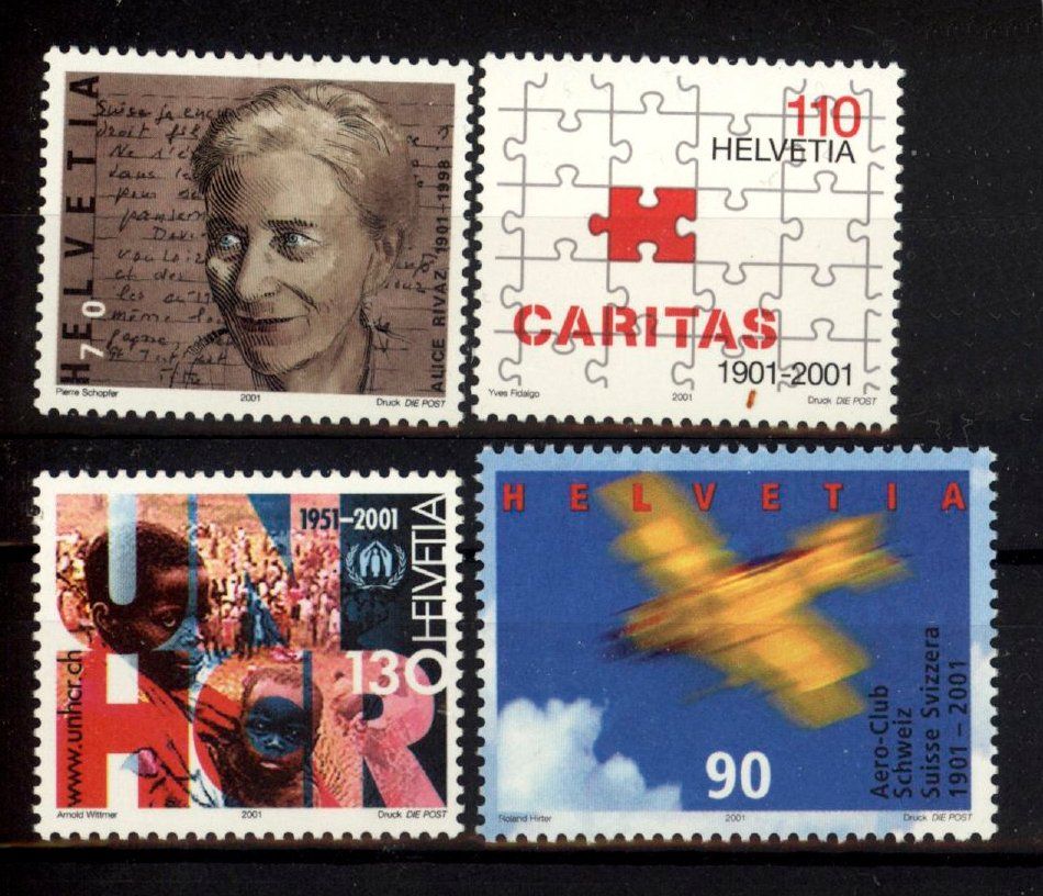 Tutti i francobolli: 2001, Sondermarken ** (1) – Usato da Willisau venduto da Vollstempel