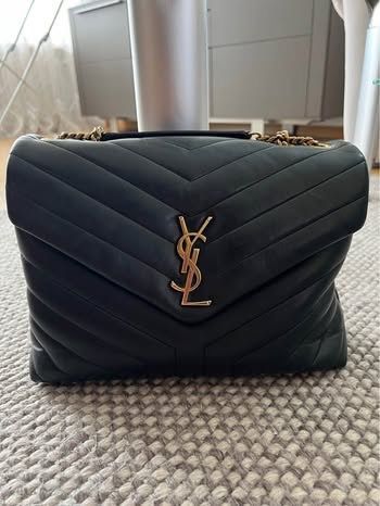 Saint Laurent Borse da donna: YSL Saint Laurent LouLou Medium, schwarz – Usato da Wetzikon ZH venduto da sar_vnk8
