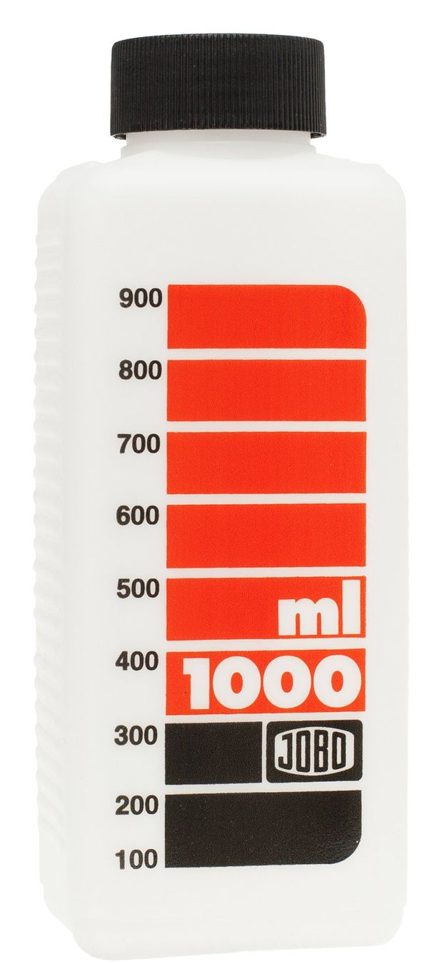 Laboratorio & Camera oscura: JOBO Weithals-Flasche 1000 ml weiss – Nuovo e nell'imballaggio originale da Geuensee venduto da Fotoneo