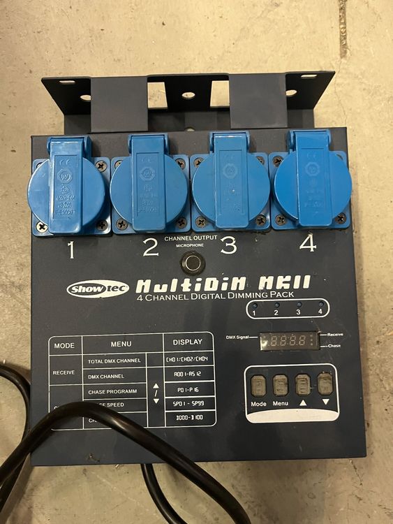 Showtec Multidim MK2 4-Kanal Dimmer | Kaufen auf Ricardo