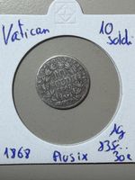 Vatican - 10 soldi - 1868 - AG - Pius 9