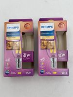 2x Philips LED E14 WarmGlow dimmbar 3.4W 2700K 470lm 40W