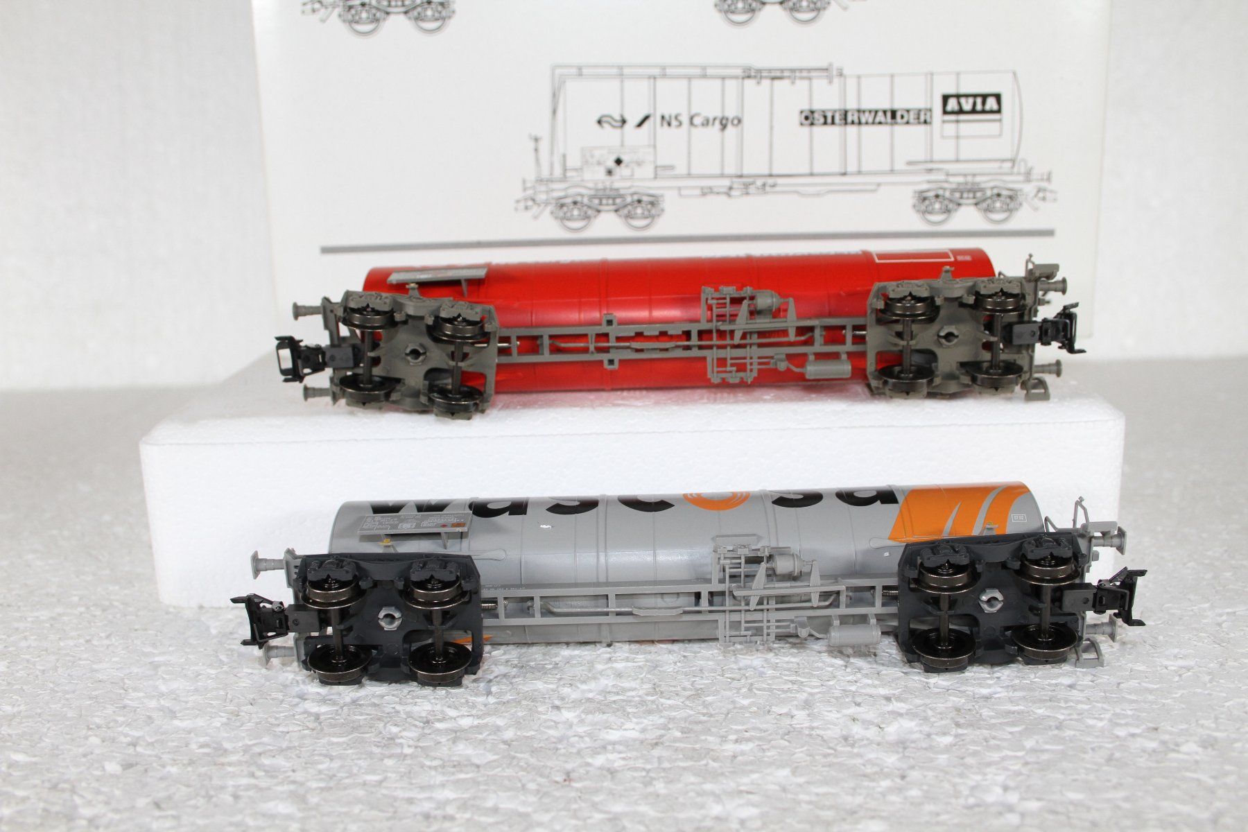 Märklin Modellini di ferrovie: Märklin 46552 SBB/NS Kesselwagen-Set – Usato da Triesen venduto da cor_62ts 8