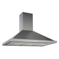 877 - Dunstabzugshaube Wandhaube - Edelstahl 90cm
