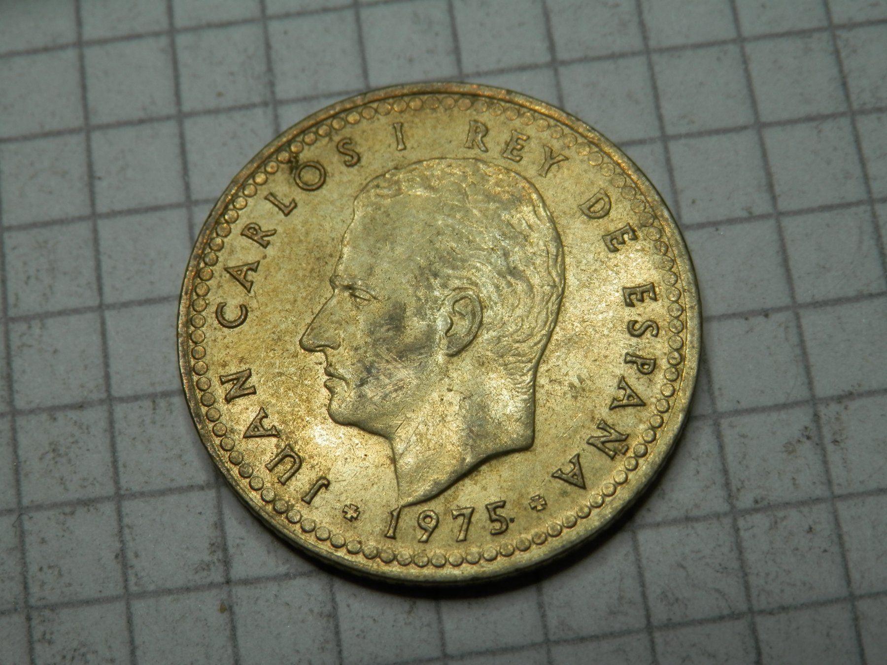 Tutti le monete: Spanien 1 Peseta, 1975 – Usato da Weiach venduto da weiach81