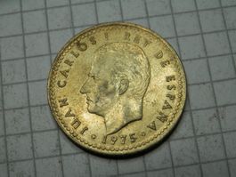 Spanien 1 Peseta, 1975