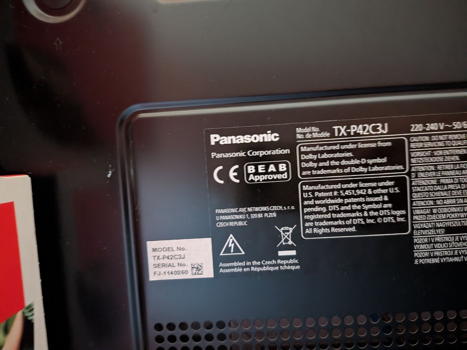 Panasonic Fernseher: Panasonic TV LCD, 42 – Gebraucht aus Illnau von xynactara 1