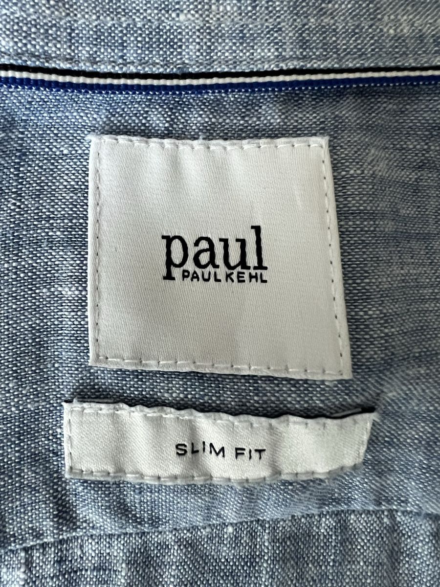 Paul Kehl Camicie: Leinenhemd von Paul Kehl, Grösse L – Nuovo (secondo la descrizione) da Uetikon am See venduto da liah22 2
