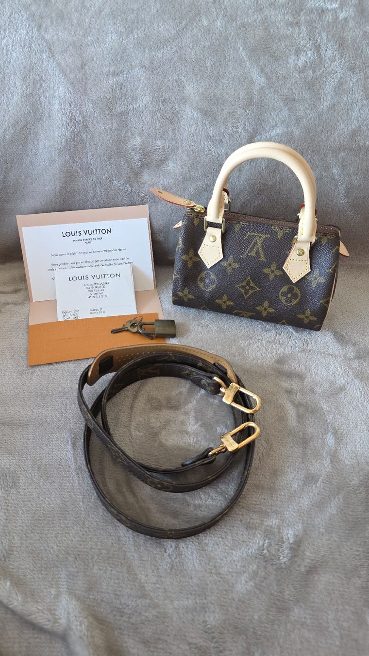 Louis Vuitton Sacs femmes: Louis Vuitton nano Speedy/ mini HL – Neuf (Voir description) à Morges par ShoppingTherapy