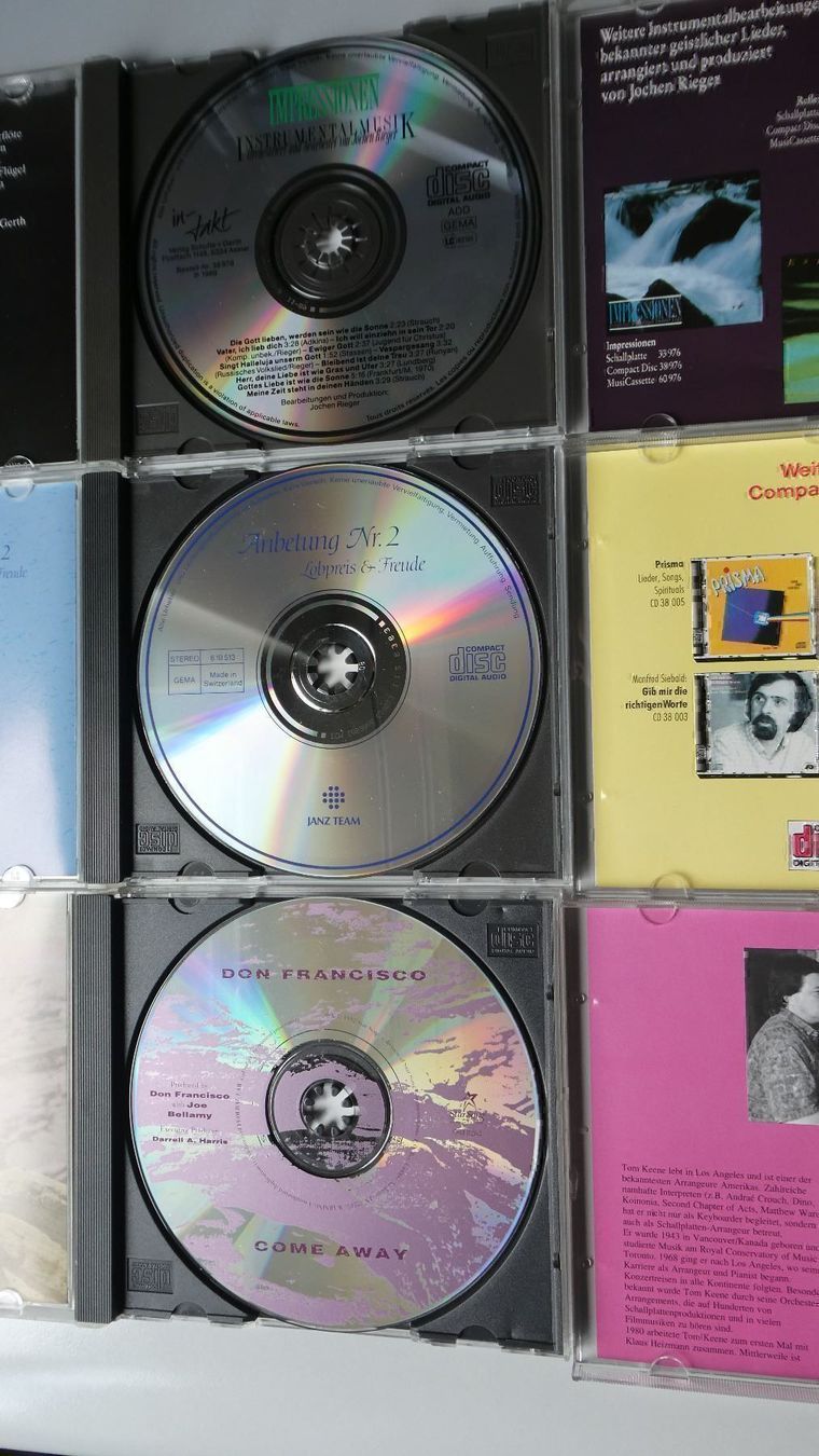 CDs: Christliche CD's Francisco Fietz – Gebraucht aus Frauenfeld von Astra13 8