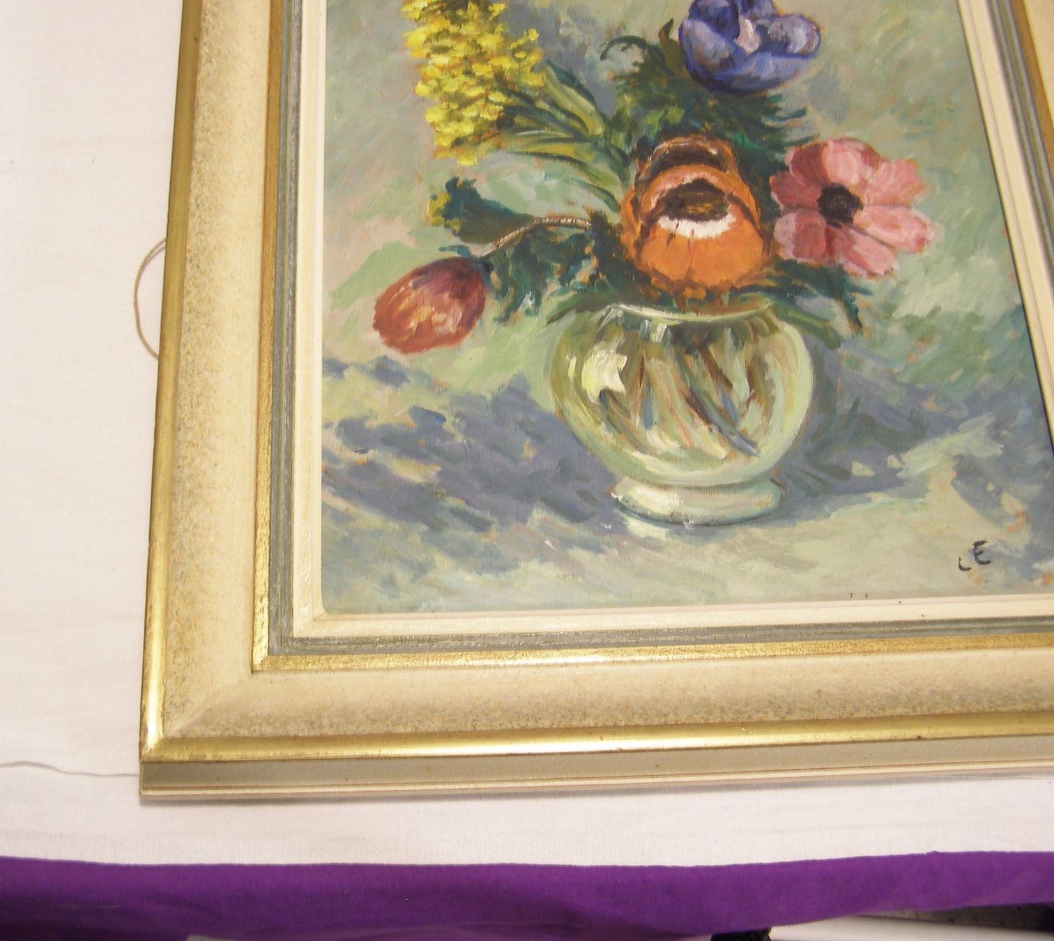 Dipinti: Originalgemälde Blumenbouquet im impressonistischen Stil – Usato da Veltheim AG venduto da Knopftruckli 1