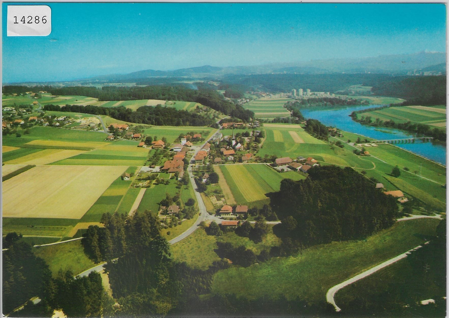 Cartoline postali: Flugaufnahme Wohlen BE Bern – Antico da Ettingen venduto da Kartenplanet