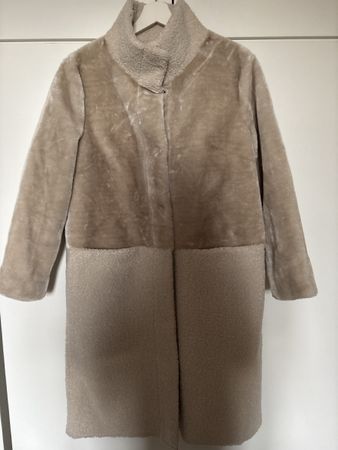 Beaumont Wintermantel beige, neuwertig, warm!