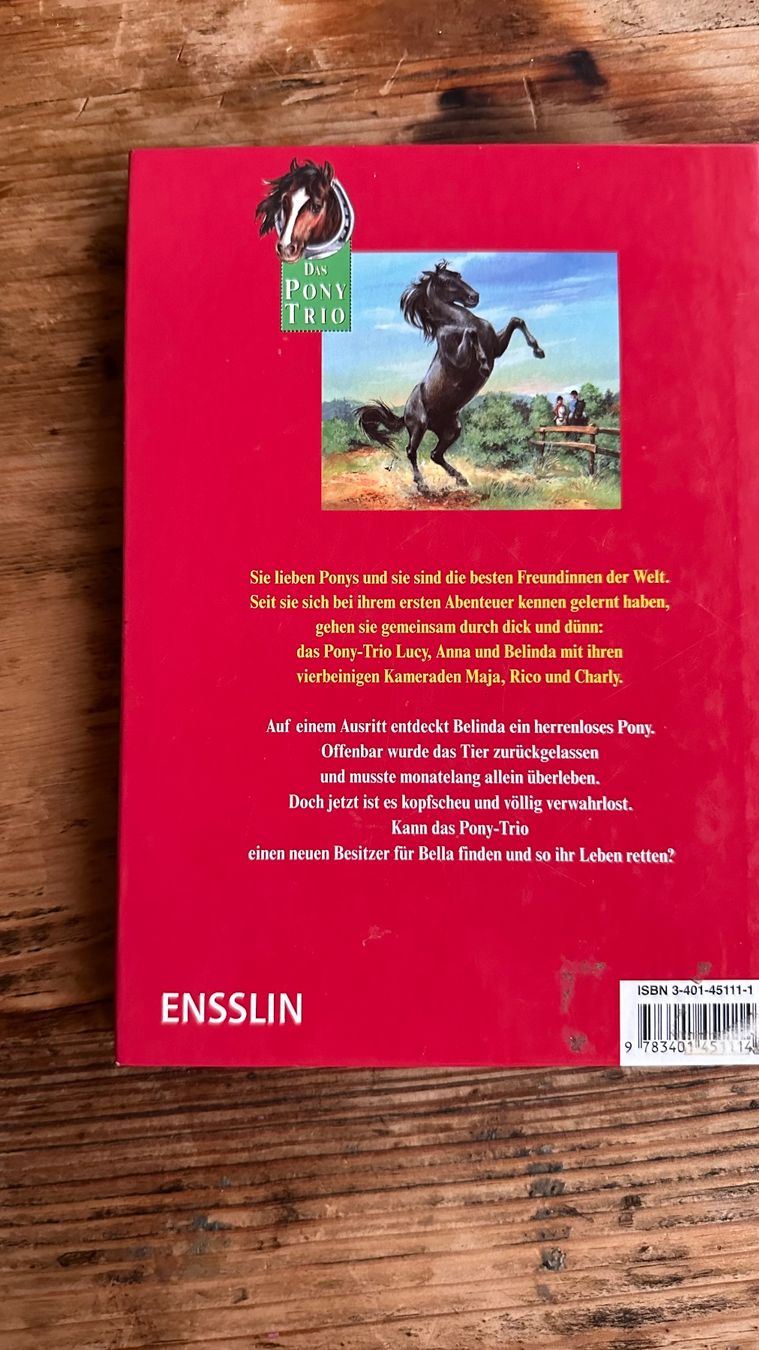 Libri: Bella das wilde Pony – Usato da Dübendorf venduto da TojaRose 1