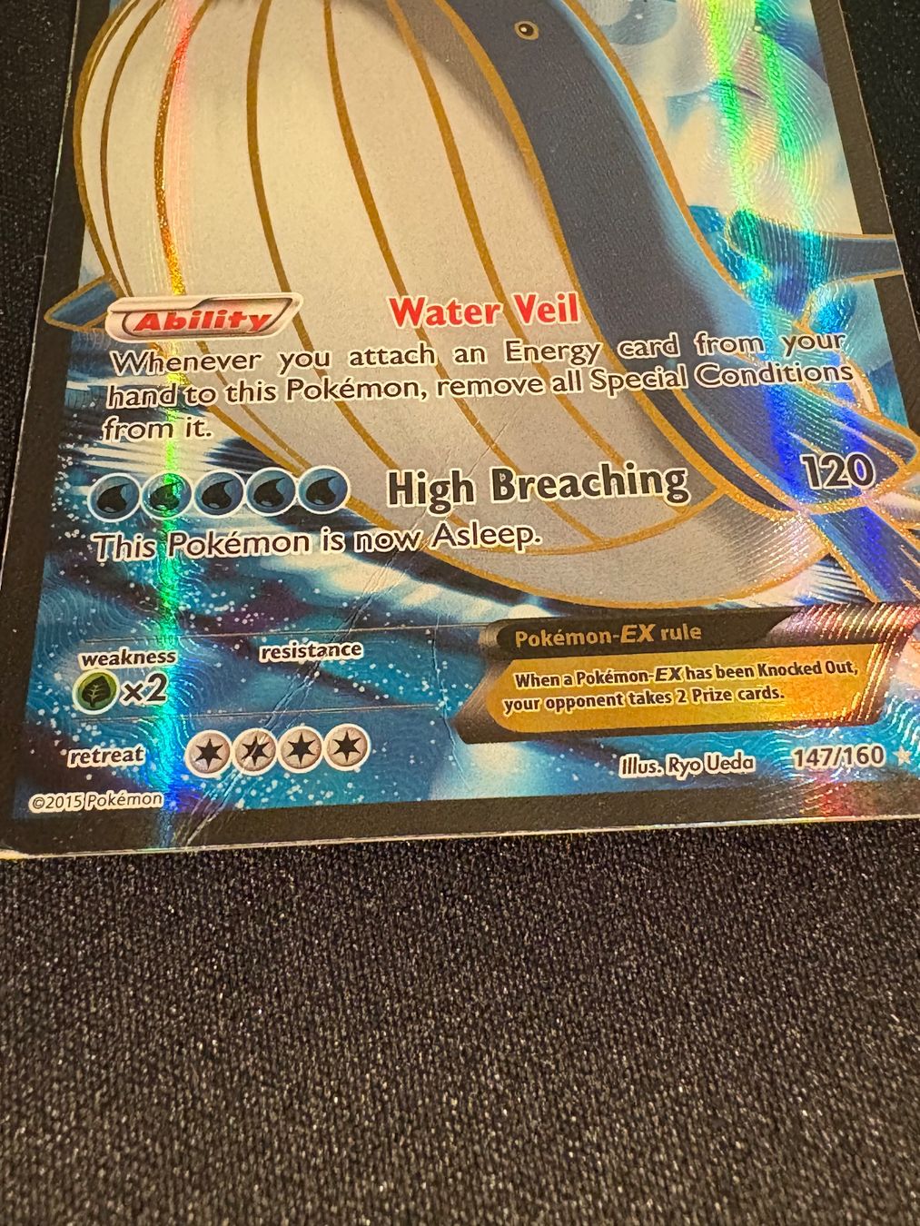 Pokémon Carte collezionabili: Wailord EX #147 English ab 1.- – Difettoso da Allschwil venduto da leo_lft5 4