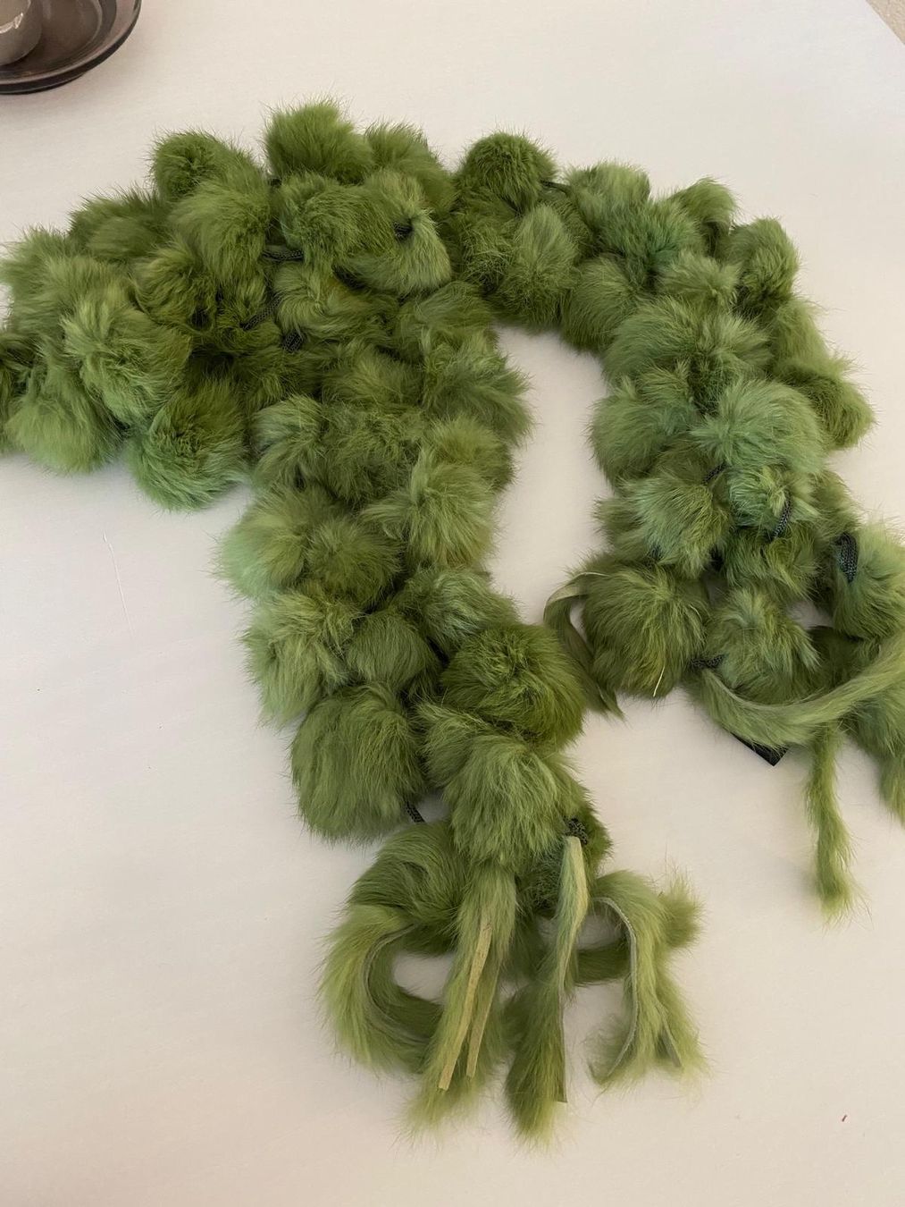 Foulard & Sciarpe: Echter Fellschal grün edel – Usato da Oberglatt ZH venduto da jul_nhy7